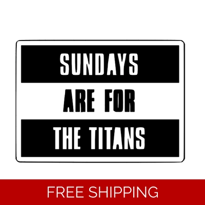 NFL Football Tennessee Titans die cut vinyl decal